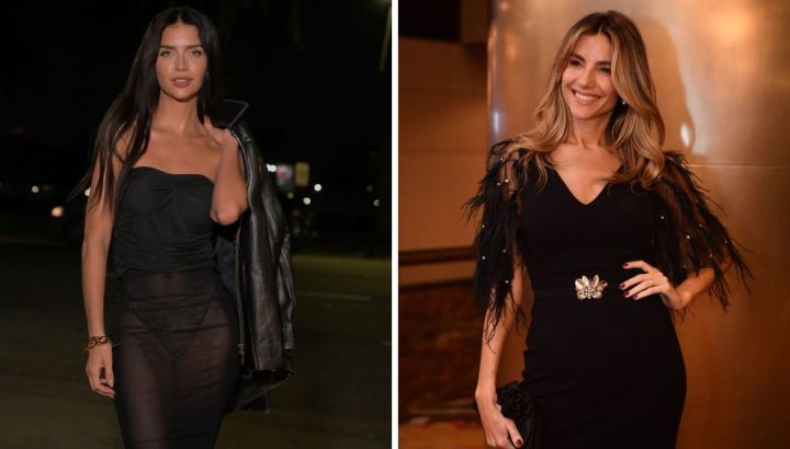 Zaira Nara y María Belén Ludueña brillan con la combinación tendencia del verano 2025: jean y transparencias