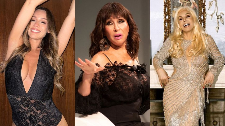 El picante comentario de Moria Casán tras confirmarse que Pampita va a estar con Susana Giménez