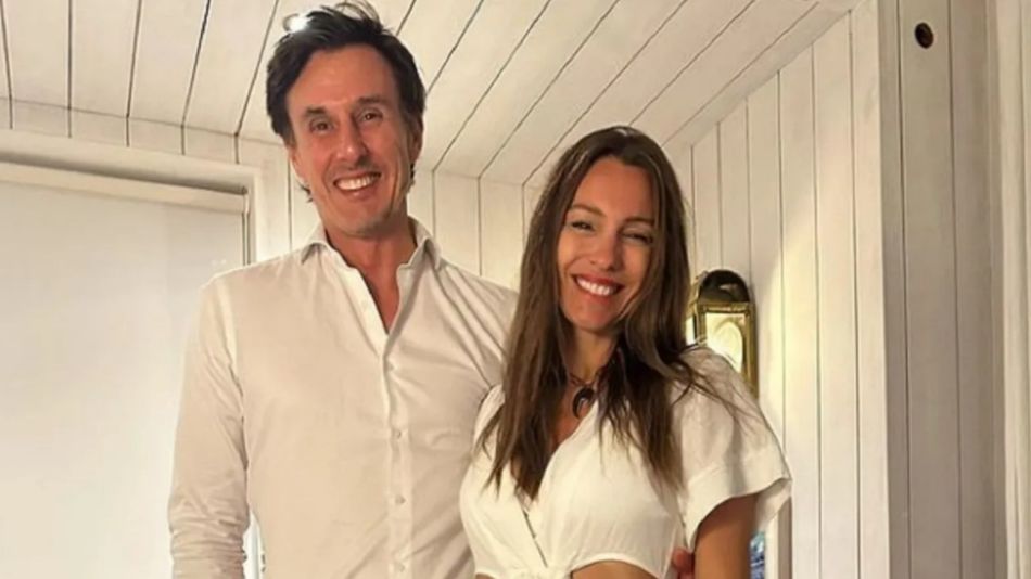 Carolina "Pampita" Ardohain y Roberto García Moritán