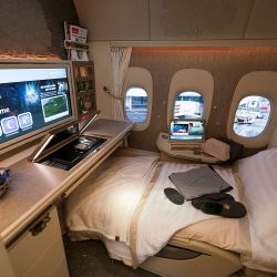 Las cabinas de Primera Clase de Emirates son ahora suites privadas.