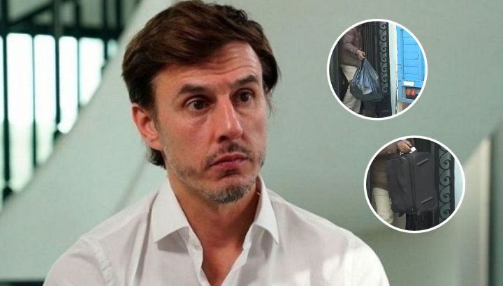 Roberto García Moritán abandonó la casa donde vivía con Pampita: el video de la mudanza