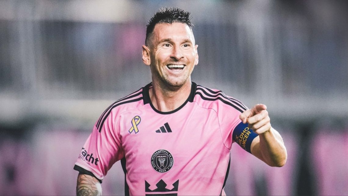 Messi is happy: the enormous news he received on number 10 in the run-up to a new match with Inter Miami