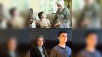 Daniel Radcliffe y Maggie Smith