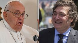 Javier Milei y el Papa Francisco