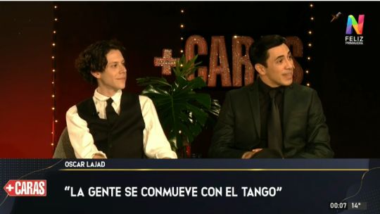 Alan Madanes y Oscar Lajad en '+Caras'.