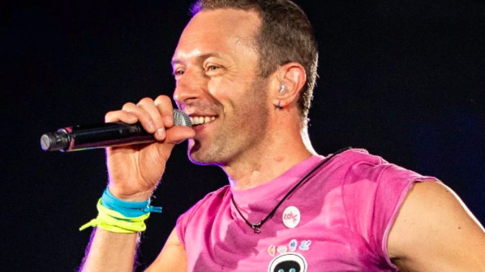 Chris Martin, vocalista de Coldplay