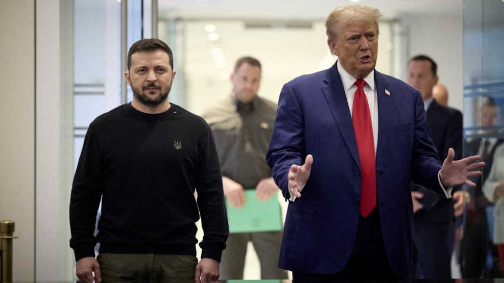 EL PRESIDENTE UCRANIANO EE.UU., ZELENSKY, SE REÚNE CON DONALD TRUMP EN NUEVA YORK 20240927