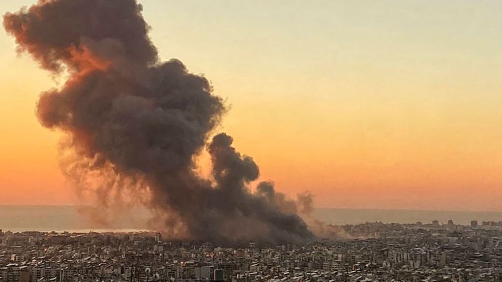 Israel bombardeó Beirut