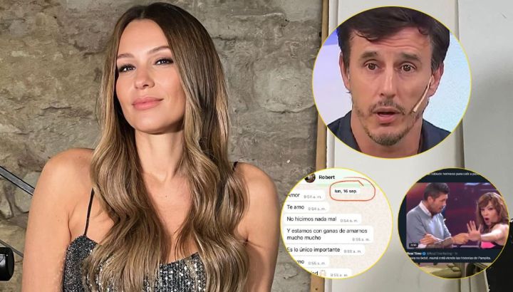 Los memes tras la difusión de los chats entre Pampita y Roberto García Moritán