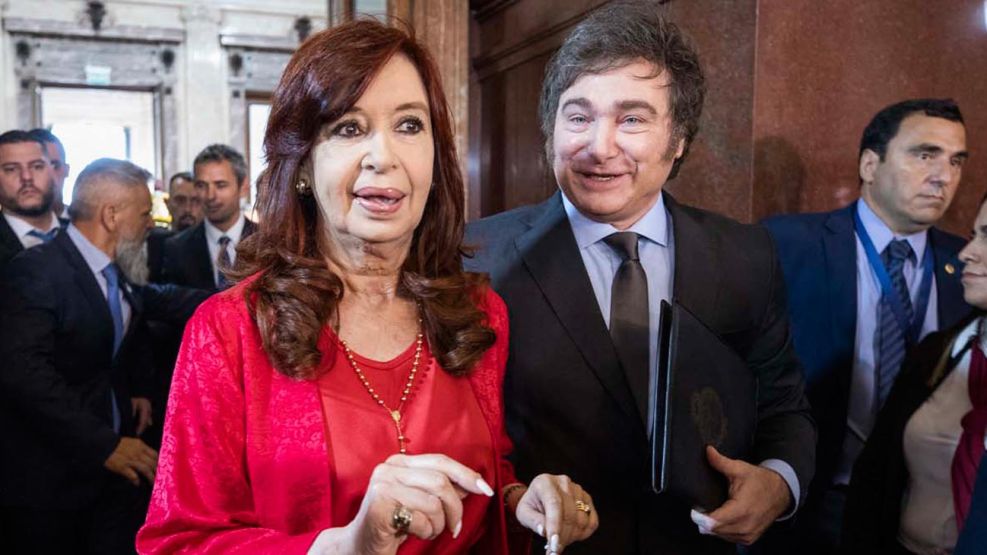 29092024_cristina_fernandez_kirchner_milei_afp_g