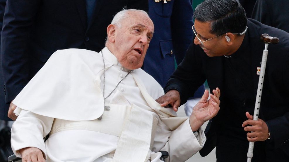 El papa Francisco en su tensa visita a Bélgica: los abusos de religiosos fueron tema central.