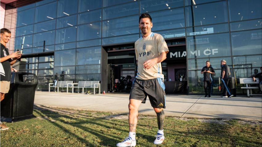 En la casa del capitán: Argentina entrenará en el predio del Inter Miami.