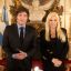 Susana Gimenez y Javier Milei