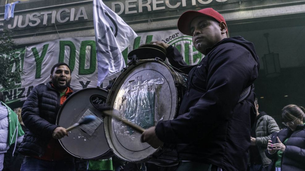 Protesta de ATE (Asociación trabajadores del Estado) 20240930