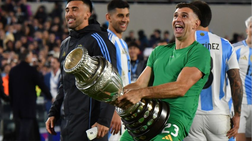 Los festejos por la Copa América, una de las razones por las que FIFA sancionó al arquero.