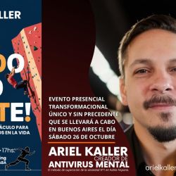 EL MIEDO NO EXISTE: UN EVENTO PARA TRANSFORMAR TU VIDA DE LA MANO DE ARIEL KALLER | Foto:CEDOC