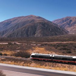 El tren de la quebrada es el primero con energía solar en Latinoamérica con un recorrido, por ahora, de 42 kilómetros.