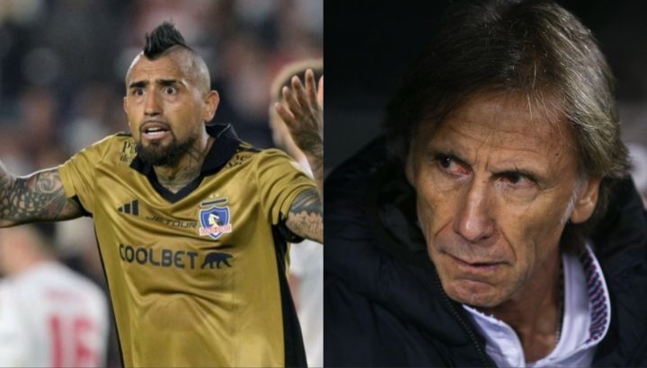 Arturo Vidal Ricardo Gareca Chile