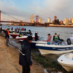 Durante la competencia de pesca realizada en el riacho Colastiné, se logró una marca imponente de 358 surubíes capturados que superaron los 40 cm, más 13 ejemplares de patí que también sumaban puntaje para la clasificación.