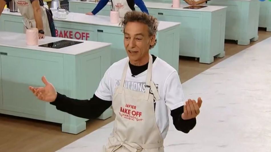 Javier Calamaro en Bake Off Famosos