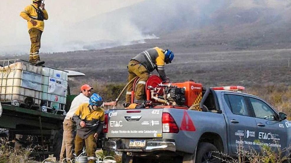 Etac en incendios forestales