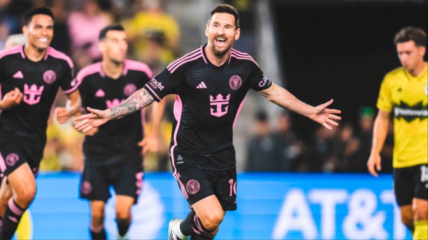 Messi el líder del gran momento del Inter Miami: anotó dos de los tres goles en el triunfo sobre Columbus Crew.