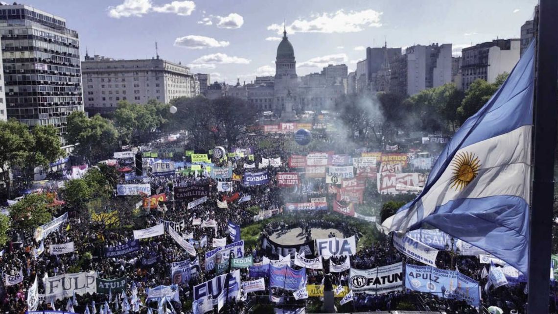 Marcha Federal Universitaria.