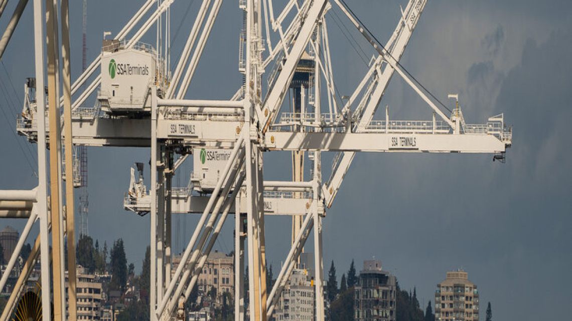 Port workers strike in Seattle port in protest of automation and higher wages