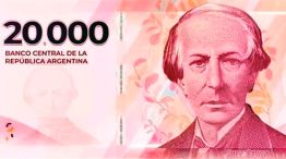 Billete de 20000 pesos argentino