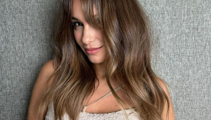 Pampita tiene el look tejido ideal para los días de playa