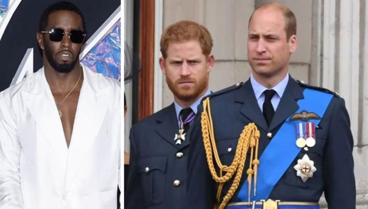 Los príncipes William y Harry, en las listas de Sean "Diddy" Combs: las invitaciones a sus polémicas fiestas