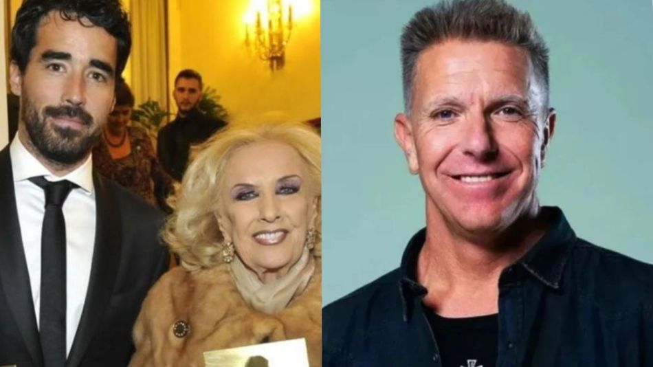 Mirtha Legrand, Nacho Viale y Alejandro Fantino