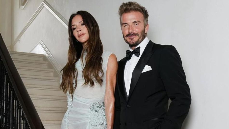 Victoria y David Beckham 