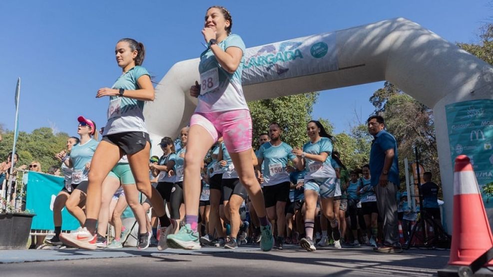 Carrera celeste por la prevencion