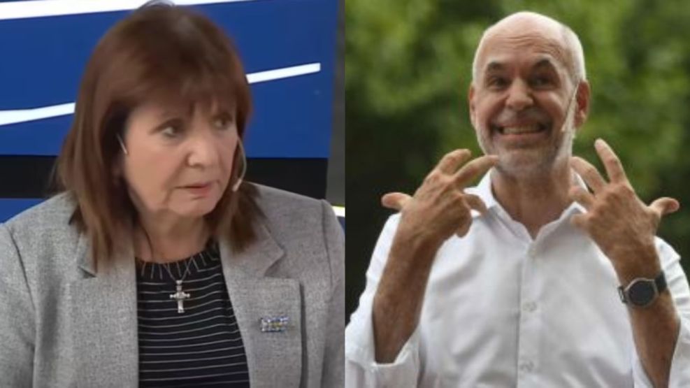 Patricia Bullrich contra Horacio Rodríguez Larreta: «No quería tocar los piquetes por miedo a que haya muertos»