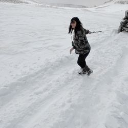 Travesía 4x4 de nieve para unir Malargüe con Planchón Vergara a través del Portezuelo del Carqueque, en Mendoza.