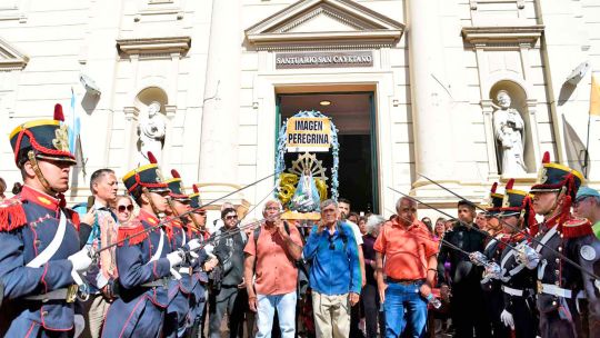 García Cuerva en la peregrinación a Luján: “La pobreza son rostros de los hermanos sufriendo”