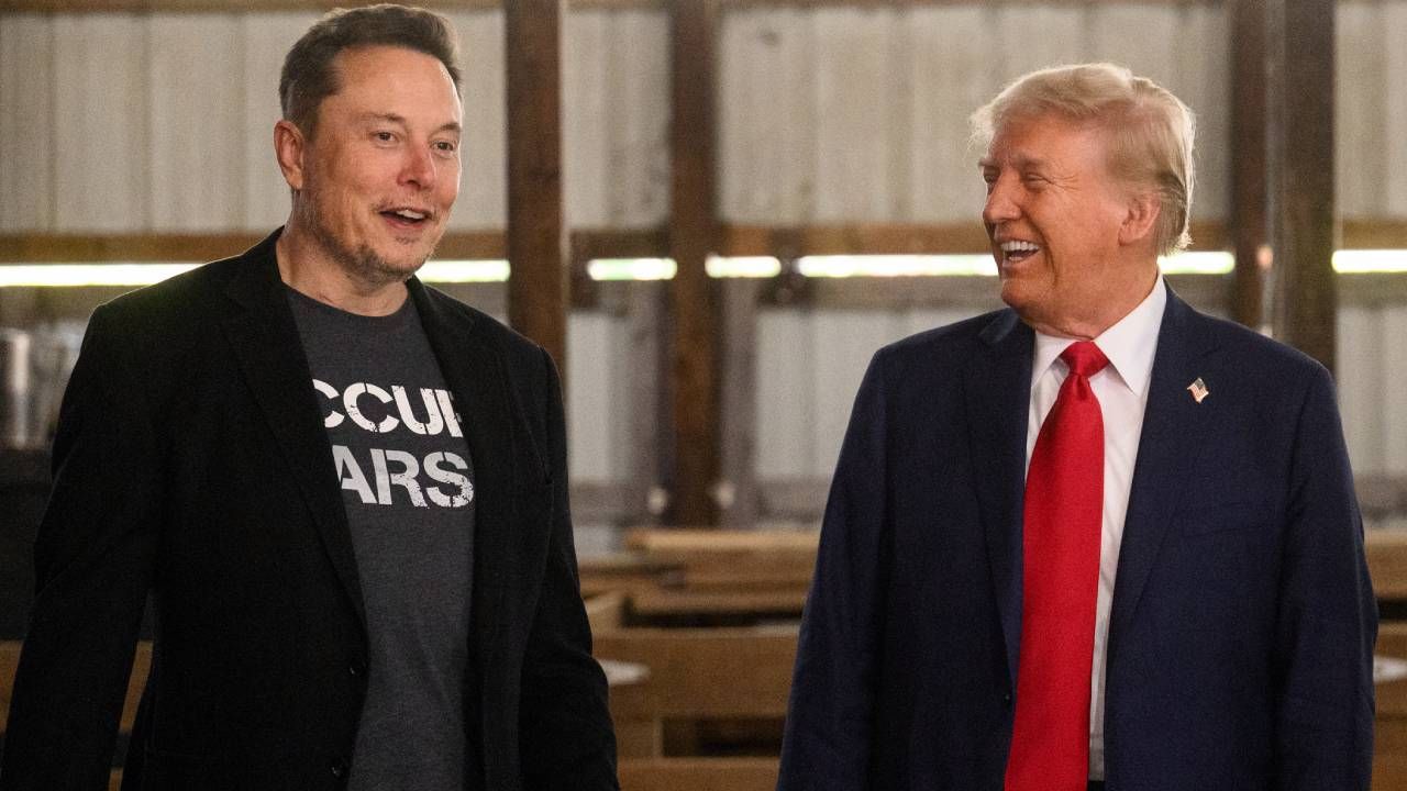 Elon Musk y Donald Trump | Foto:Bloomberg