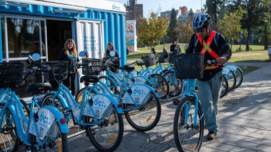 Récord en pedales: el servicio de bicicletas públicas de la ciudad superó los 10.500 recorridos en septiembre