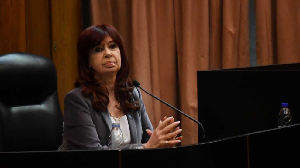 La ex presidenta Cristina Kirchner