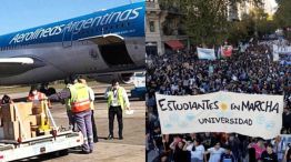 Aerolíneas Argentinas y universidades públicas 20241008