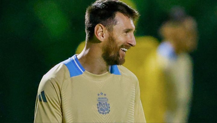 Lionel Messi Lionel Scaloni Selección Argentina