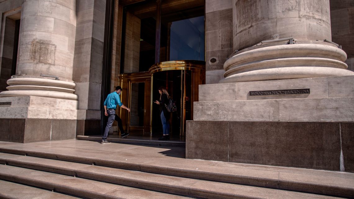 Banco de la Nación in Buenos Aires.