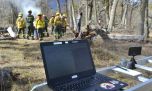 Buscan detectar tempranamente los incendios en la Reserva Río Valdéz