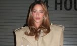 Estilo elegante y sobrio: el look de Tini Stoessel con un abrigo largo en tono beige claro como protagonista