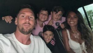 Lionel Messi Antonela Roccuzzo Miami