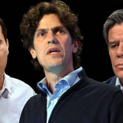 Abad, Lousteau y Manes | Foto:CEDOC