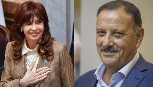 CFK y Ricardo Quintela