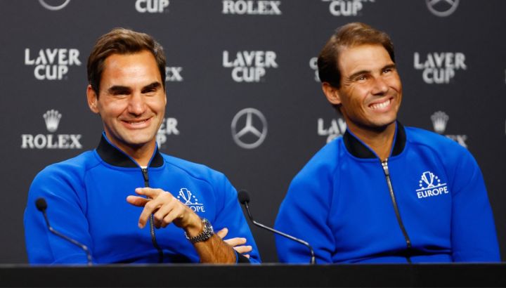 Rafael Nadal Roger Federer Tenis Retiro