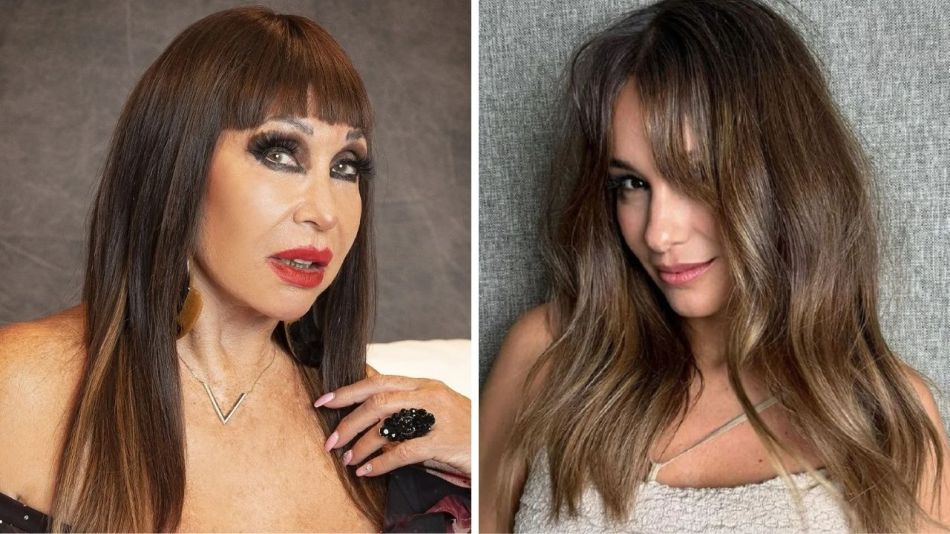 Moria Casán y Pampita